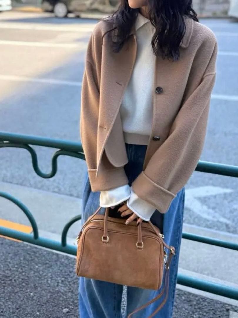 リバーショートジャケットコート BABYLONE