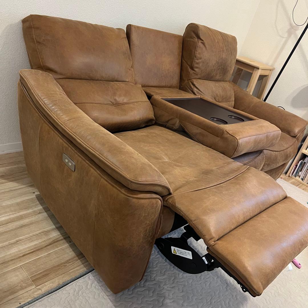 【美品】バッジオ 電動ソファ 3人掛け【定価80%OFF!】
