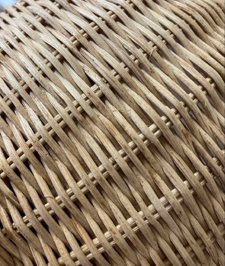 キティ　かご小物入れ　キティ籠　昭和レトロ　キティレア　キティちゃんレトロ