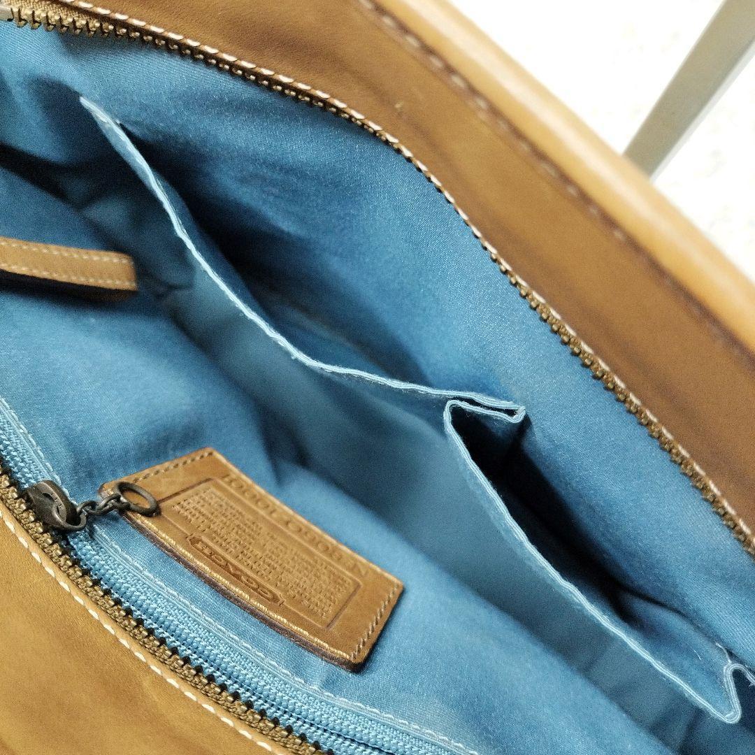 【希少】COACH　パッチワーク　レザー　シグネチャー　スウェード　ターンロック