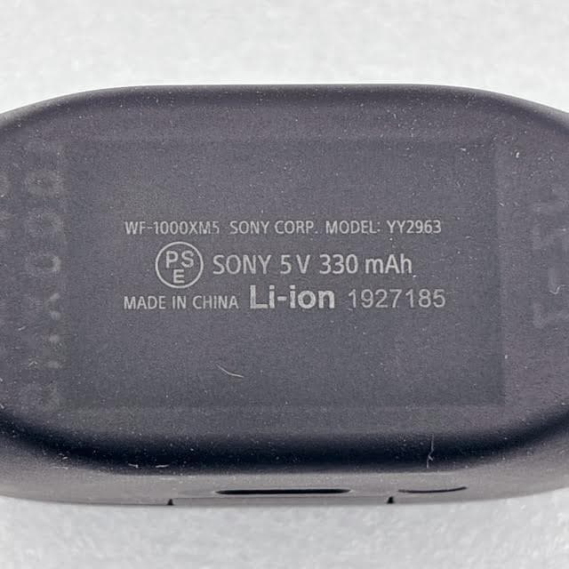 【極美品】SONY Bluetooth ワイヤレスイヤホン WF-1000XM5