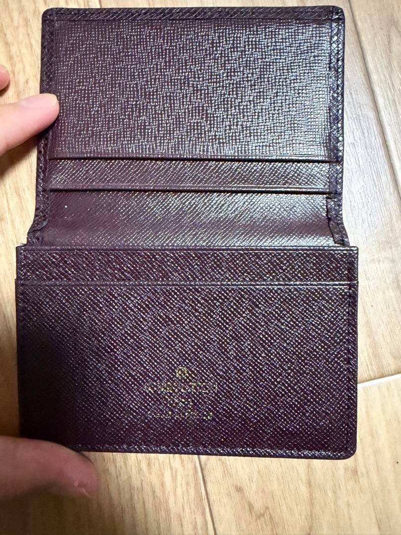 Louis Vuitton ダークブラウン カード入れ