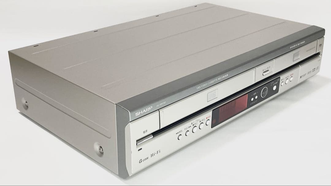 【ケム極上美品ダビング機】SHARP DV-RW190 VHS一体型DVD