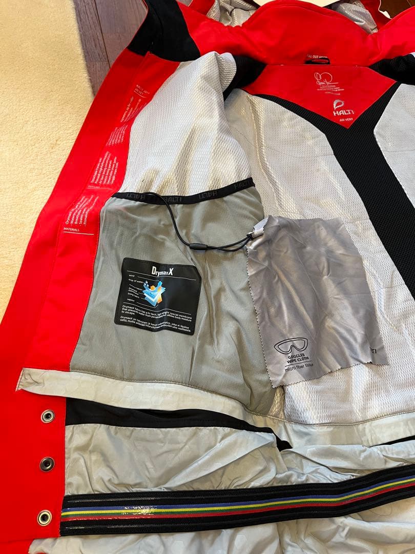 超美品！試着のみ ハルチ HALTI スキーウェア 上着 Lサイズ