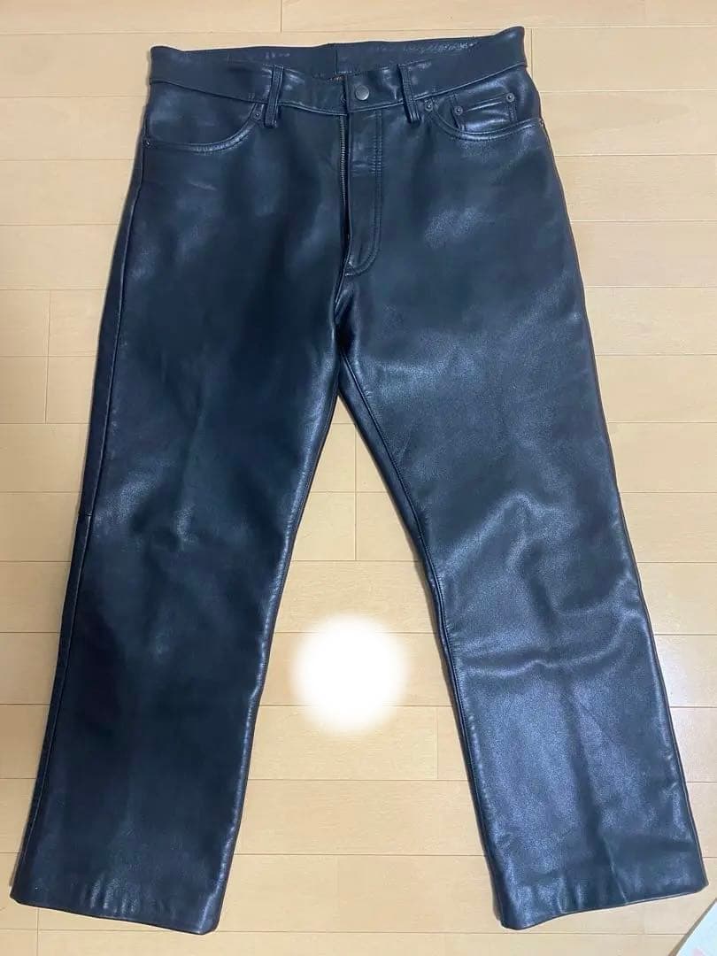 【超美品】KUSHITANI レザーパンツ L/2W