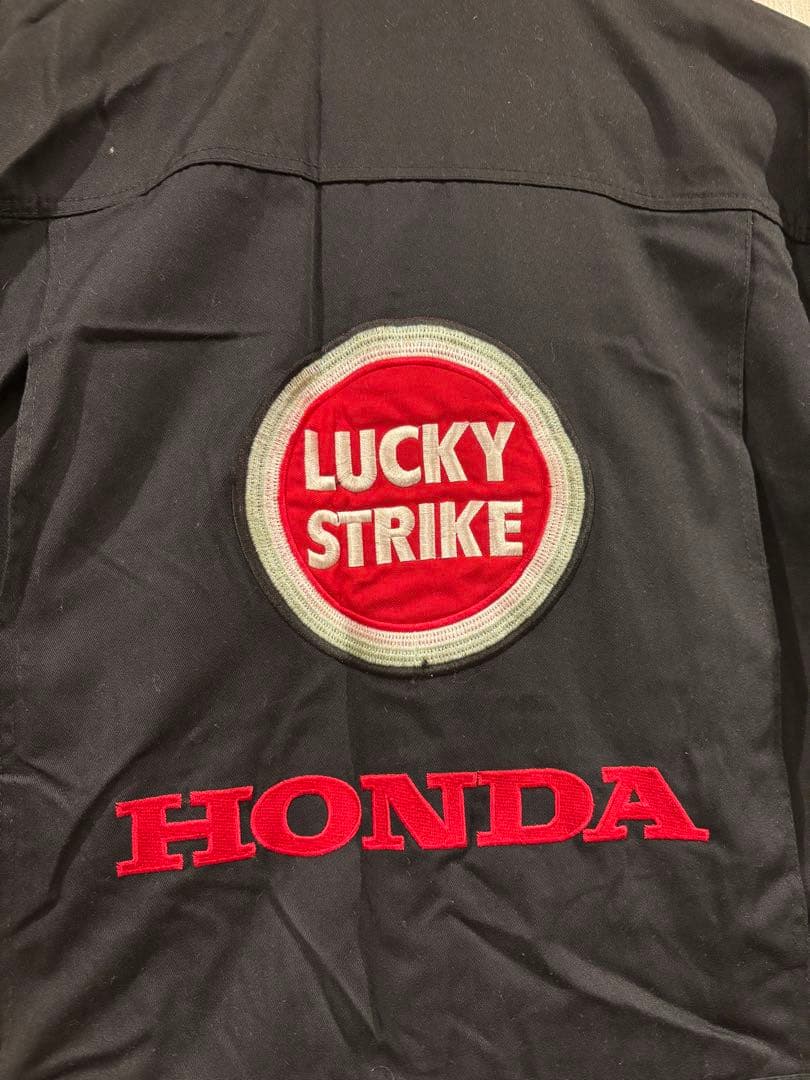 【古着】ホンダ つなぎ LUCKYSTRIKE BAR Honda ヴィンテージ