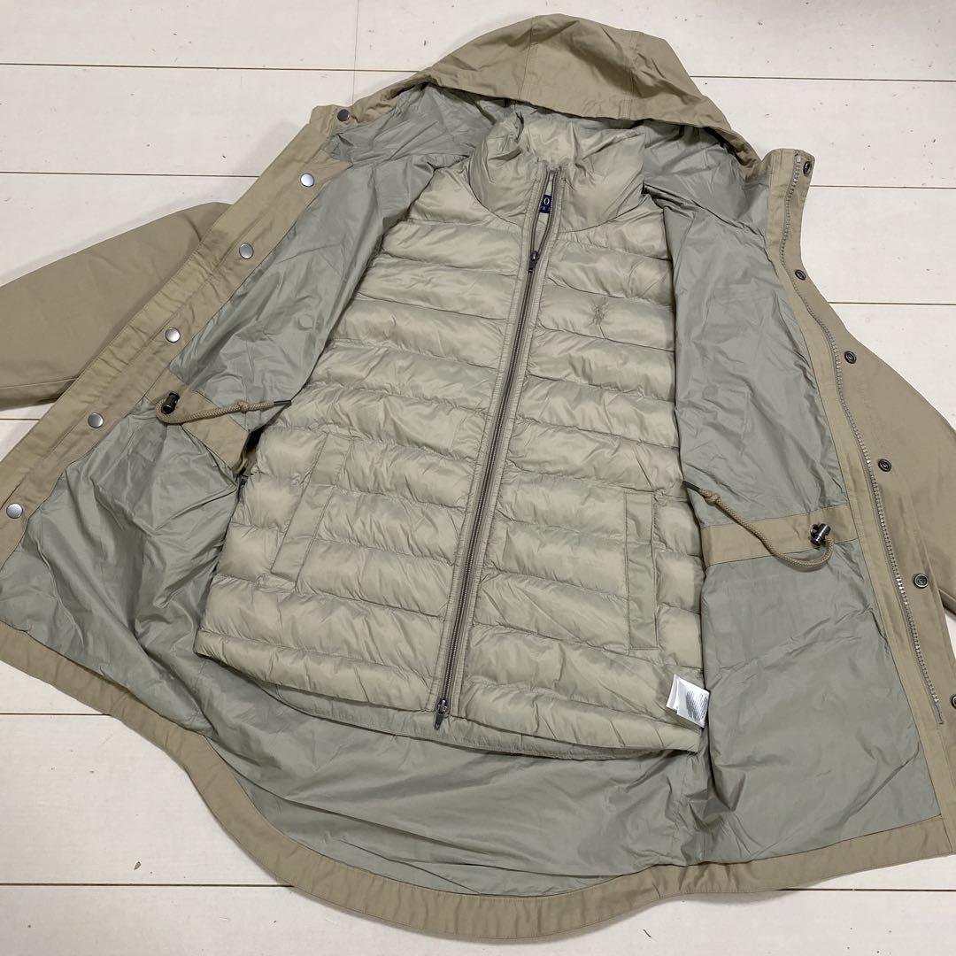 ちぇる　美品　ポロラルフローレン　レディース　中綿ライナー付きモッズコート