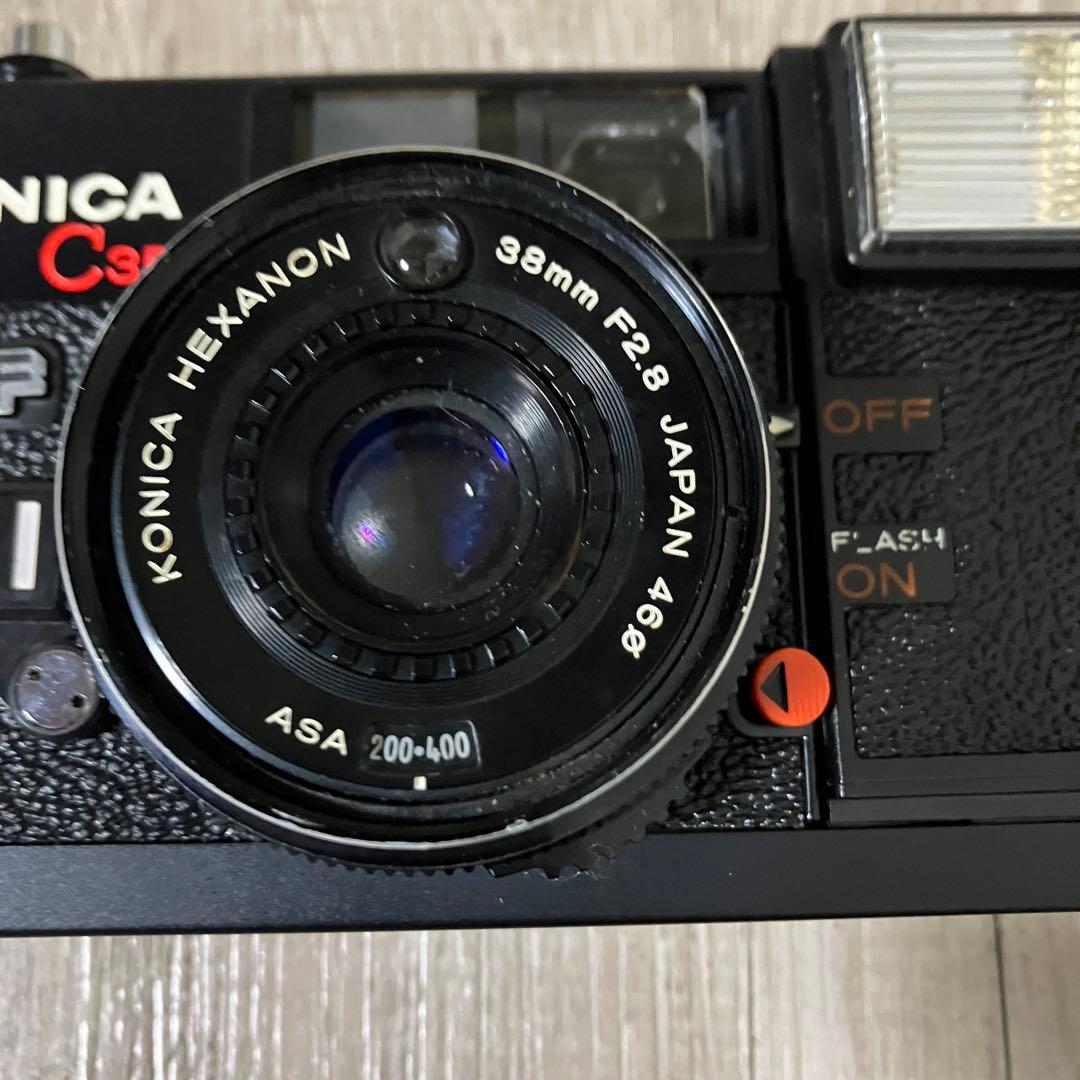 3F 希少・美品級Konica C35 EF ピッカリコニカ 昭和レトロ