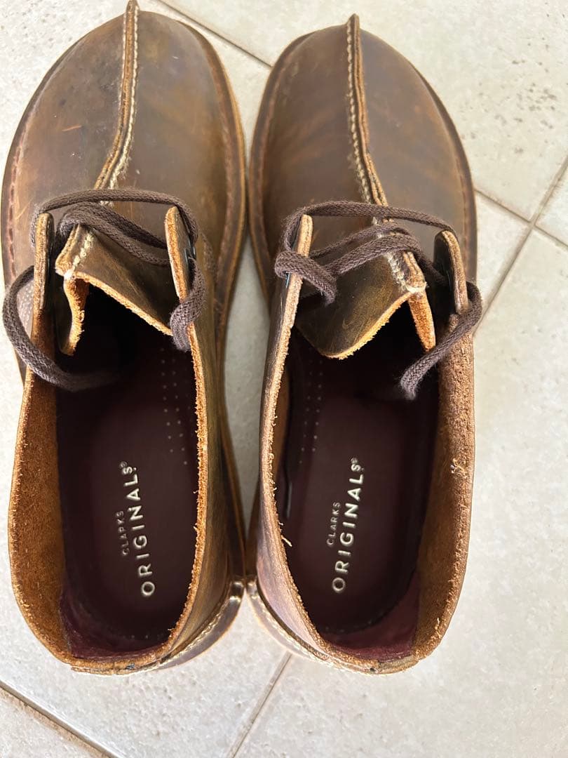 【新品同様】Clarks デザートトレック ダークブラウン 28.5cm