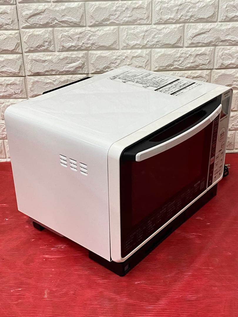 日立 オーブンレンジ ヘルシーシェフ 23L レッド MRO-JT232