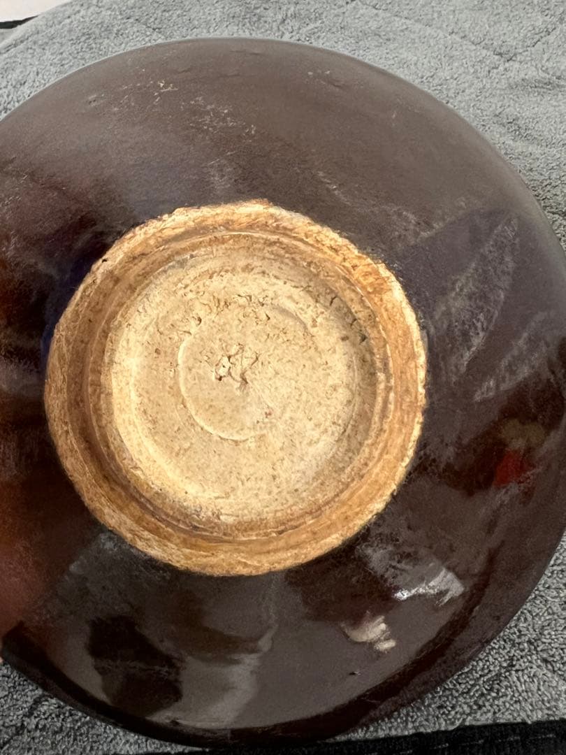 中国古美術　宋時代そば釉茶碗　XG020