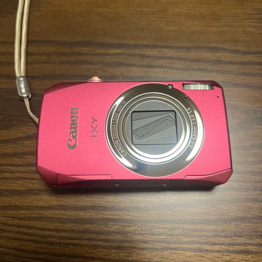 【Canon】IXY デジタルカメラ ピンク付属品あり
