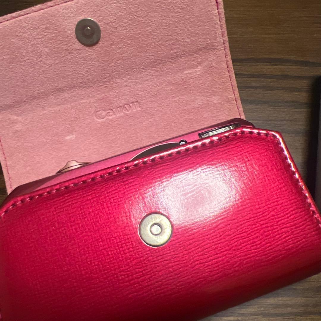 【Canon】IXY デジタルカメラ ピンク付属品あり