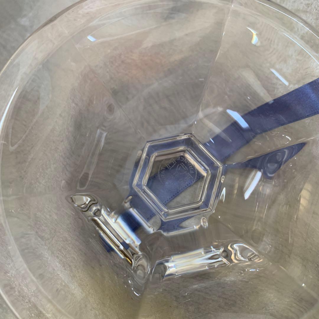 バカラ　クリスタル アルクール　蓋付き菓子入れ