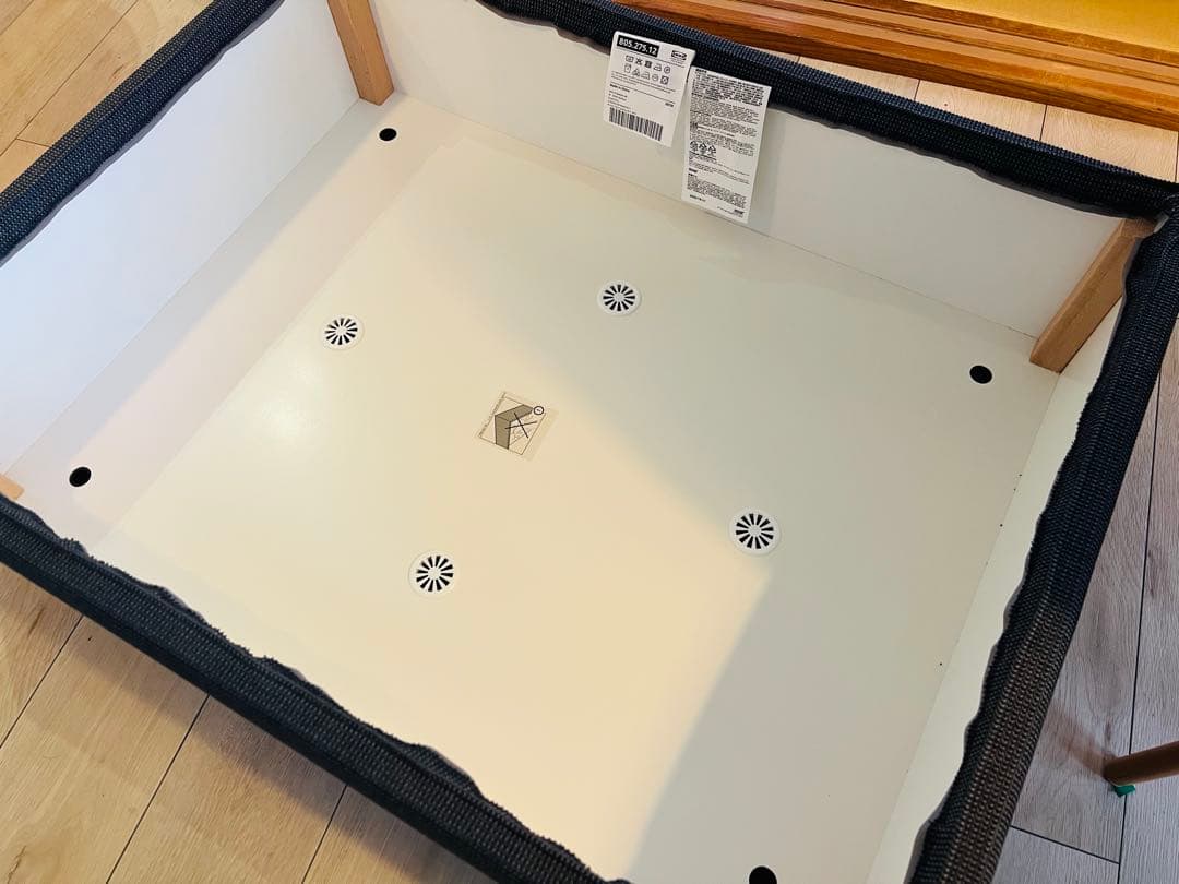 【美品】IKEA KIVIK オットマン　トレースンドチャコール