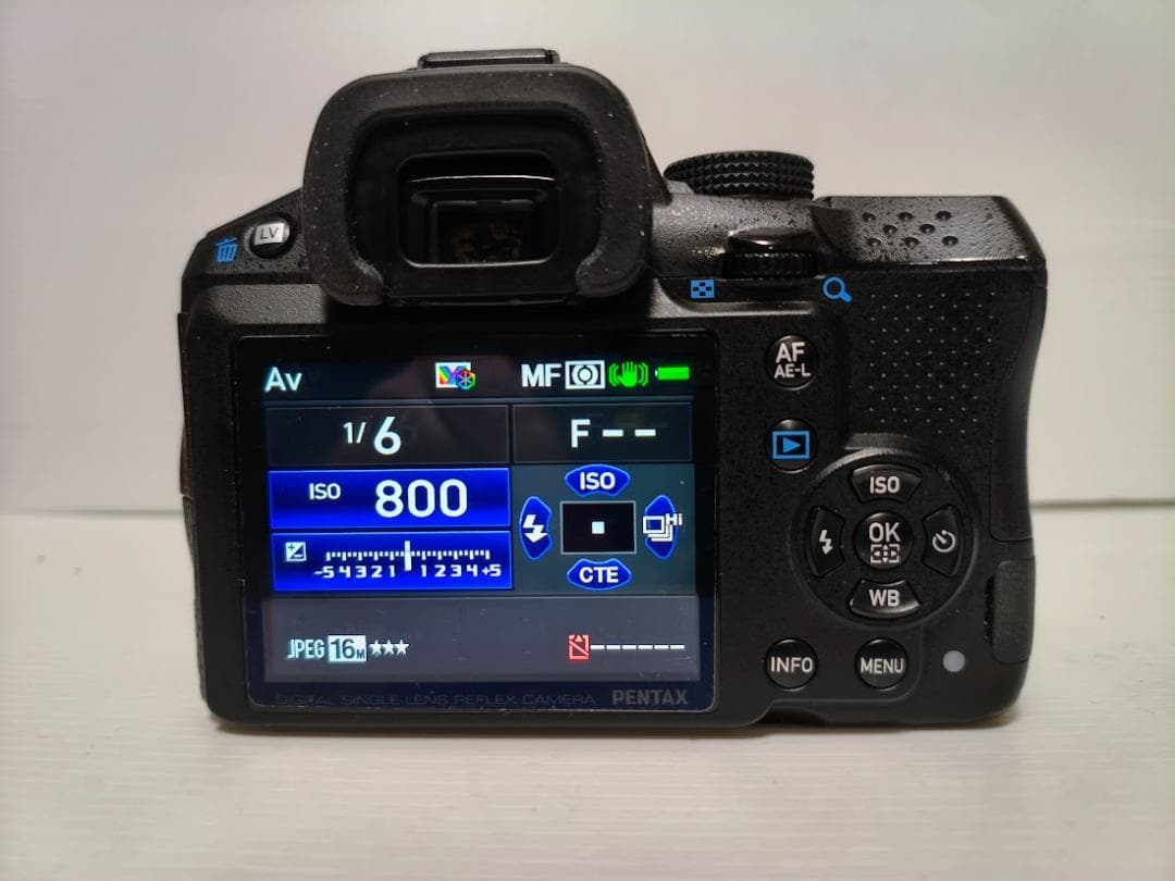【訳アリ】【黒死病対策済】【内臓電池交換済】PENTAX K-30
