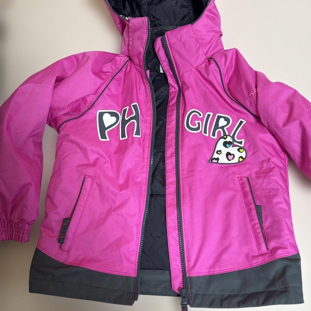 フェニックス⭐︎GIRL 130子ども用スキーウェアセット