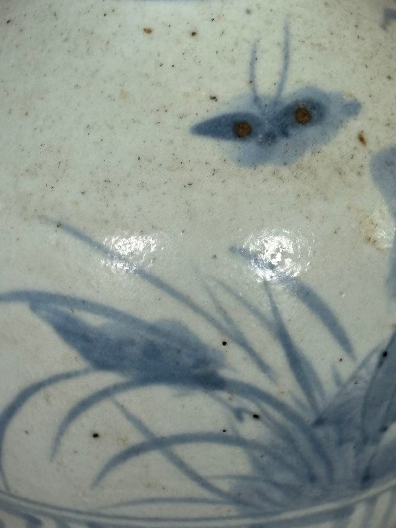 初期伊万里 徳利 26cm 染付 平佐 李朝 中国古玩 酒器