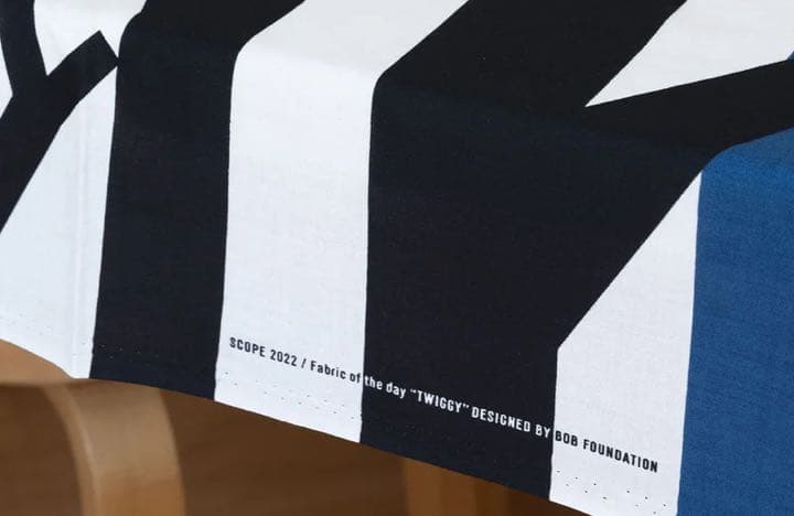 SCOPE / FOD 002 TWIGGY ブルー 2m 薄地　布