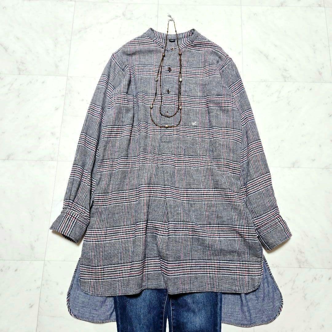 よっちゃん様 45R ★ 二重織の908グーグーシャツ ネルシャツ チェック