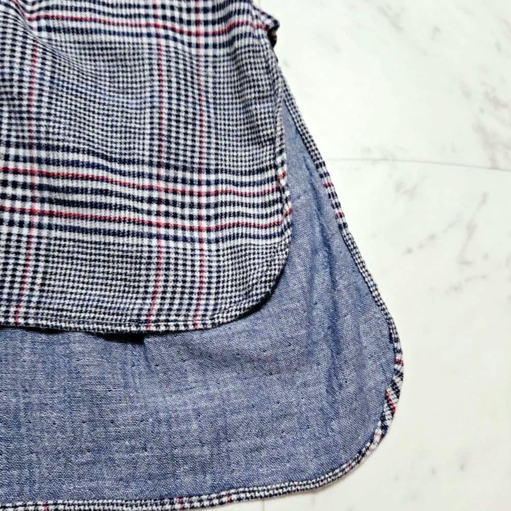 よっちゃん様 45R ★ 二重織の908グーグーシャツ ネルシャツ チェック