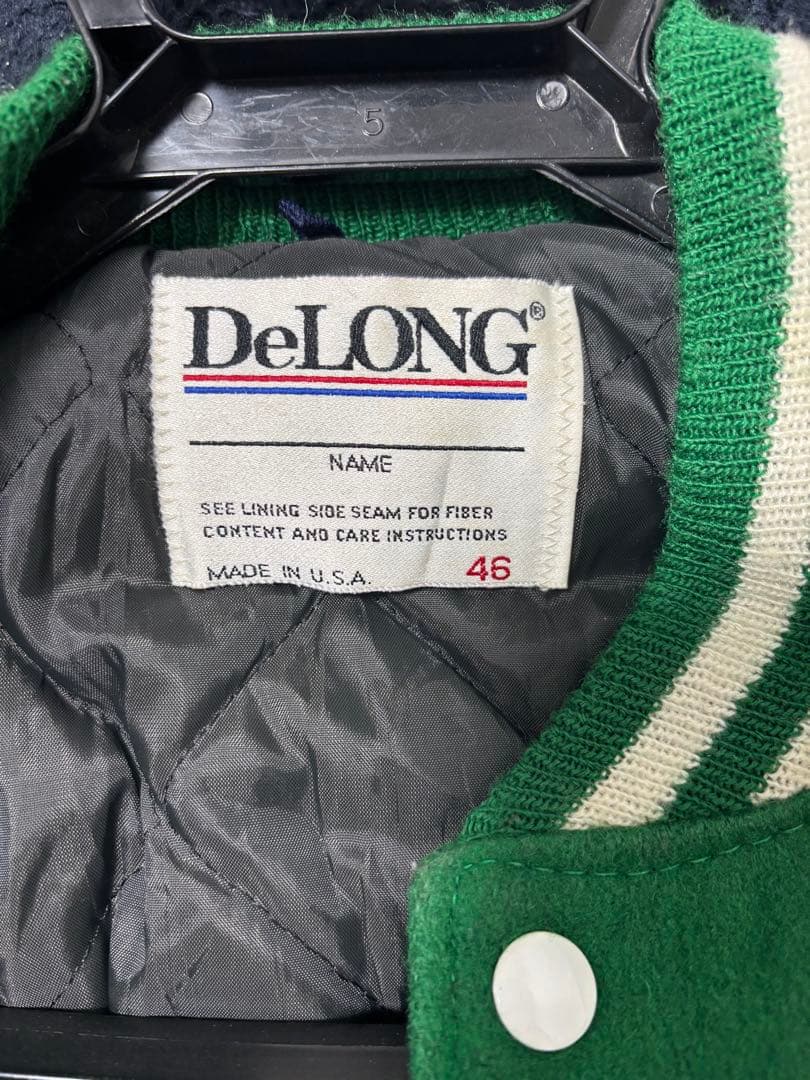 有名古着店のインスタ登場同等品★80s \"DeLONG\" デロング スタジャン