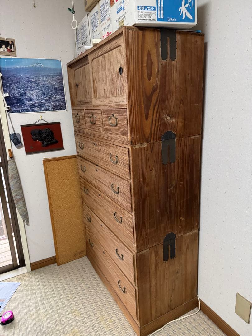 桐箪笥　桐タンス　昭和レトロ