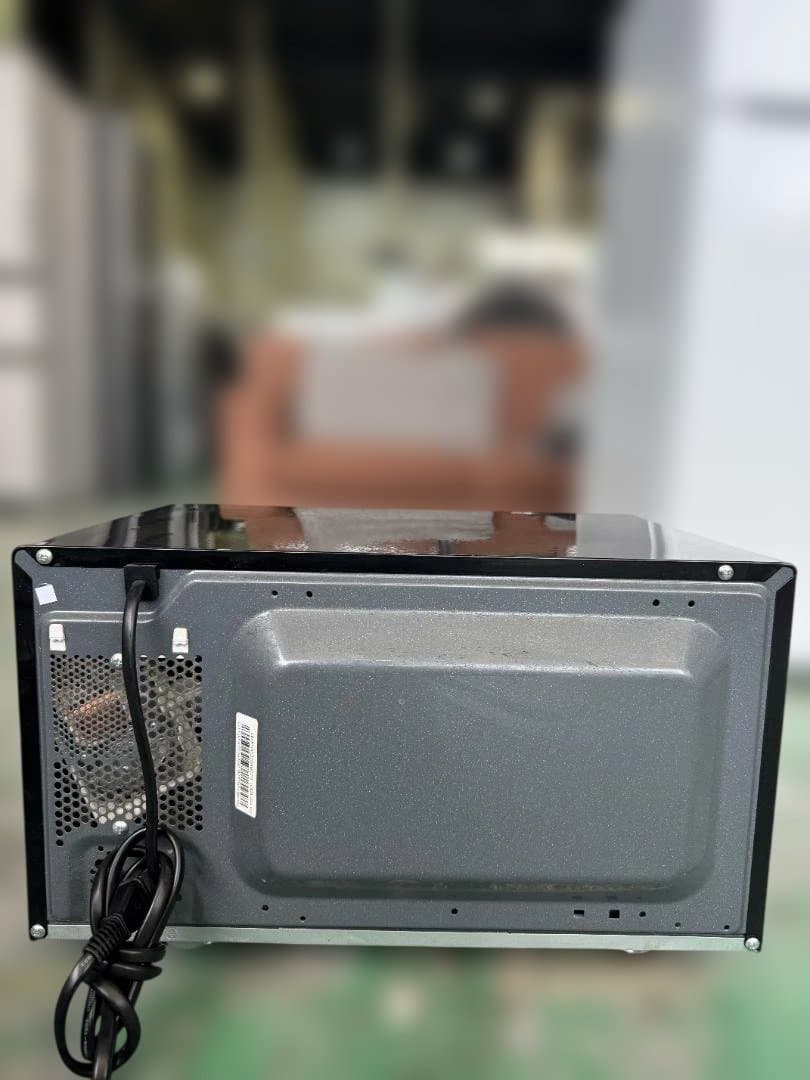 cosmonature 電子レンジ 黒 2022年製　S11