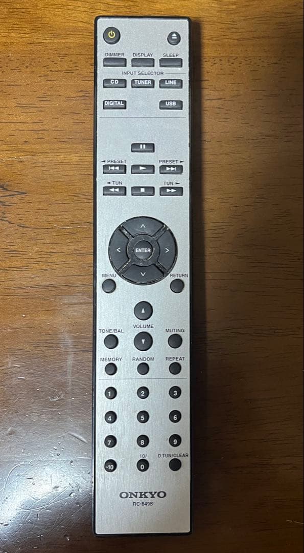 ONKYO CDレシーバーCR-555 スピーカー D-55EX リモコン付き