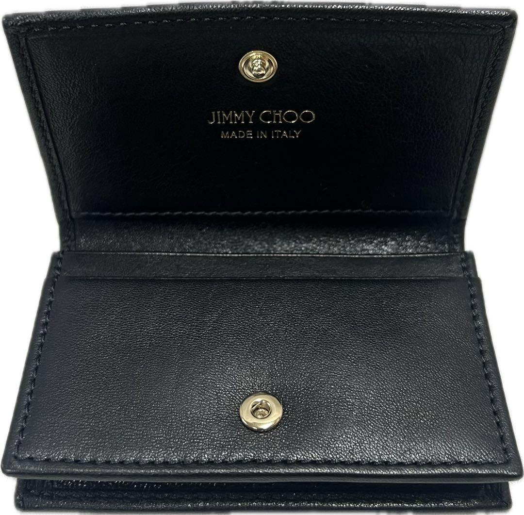 JIMMY CHOO ジミーチュウ 名刺入れ ブラック