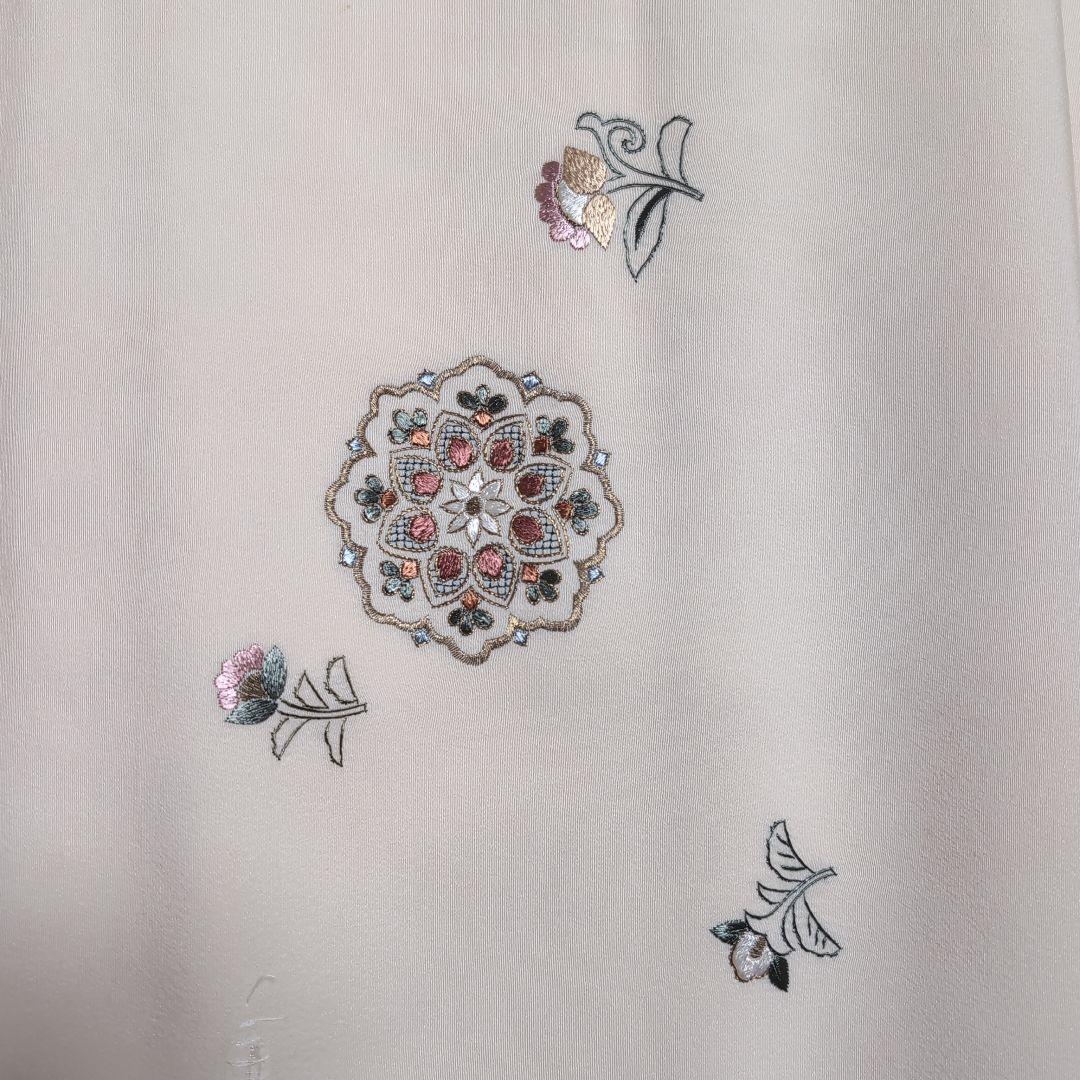 汕頭刺繍 訪問着 洗い張り反物