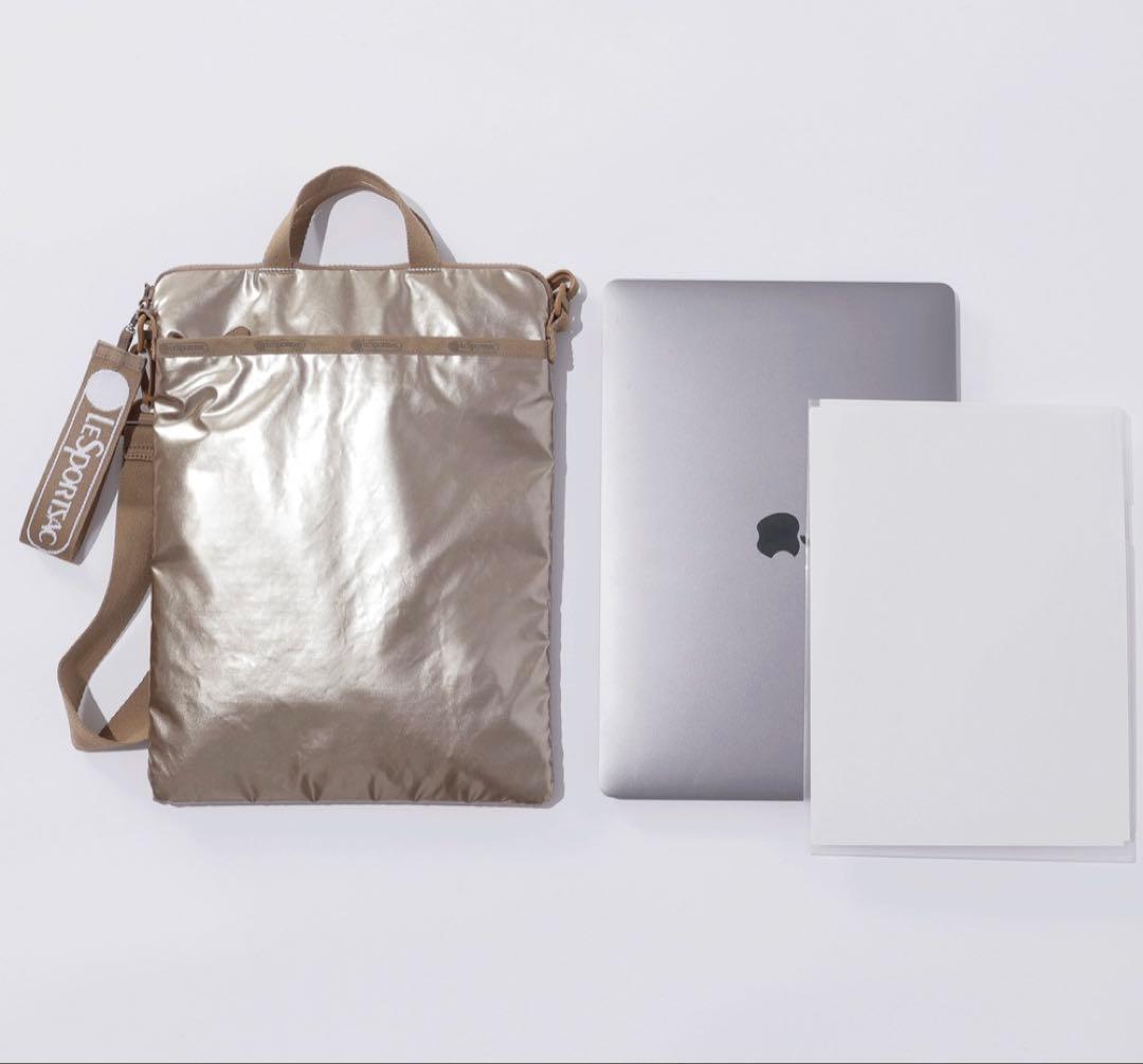 【完売】ひとりっぷコラボ　レスポートサック　PCケース　アラビアゴールド