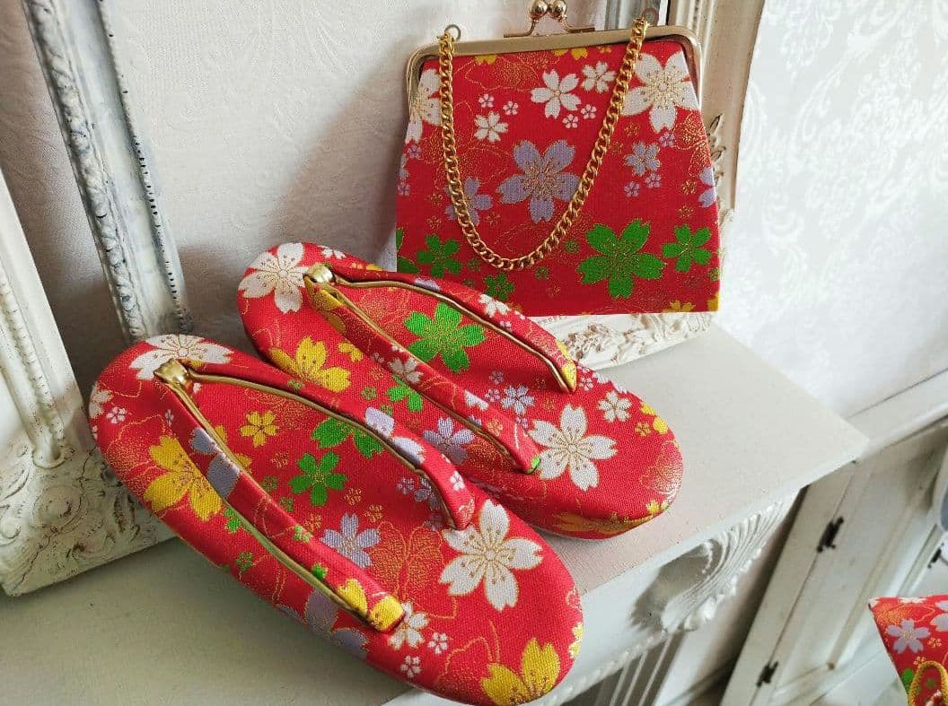 新品☆式部浪漫着物と作り帯フルセット