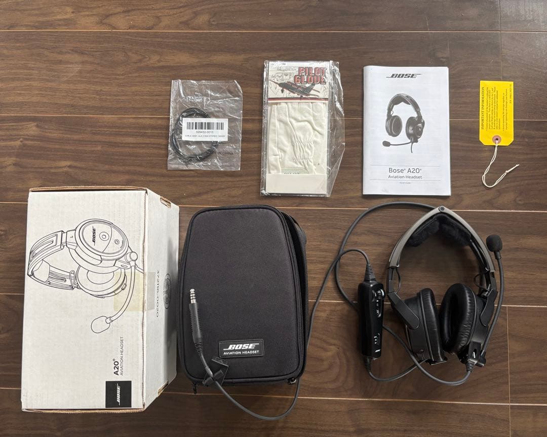 BOSE A20 おまけ付きAviation Headset ヘッドセット 航空