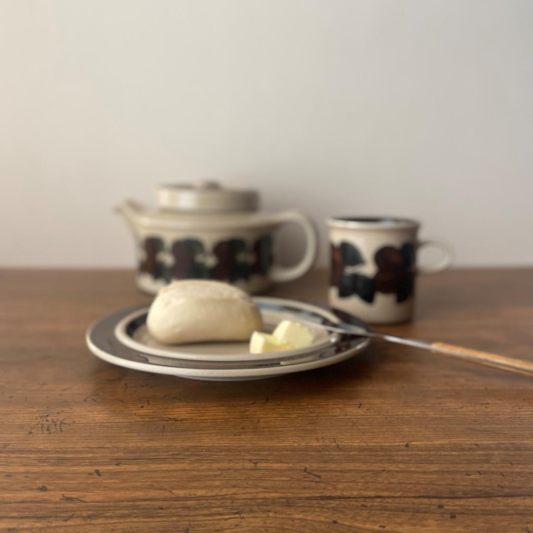 ARABIA Ruija ルイヤ Φ20 ヴィンテージ プレート 2枚 AB