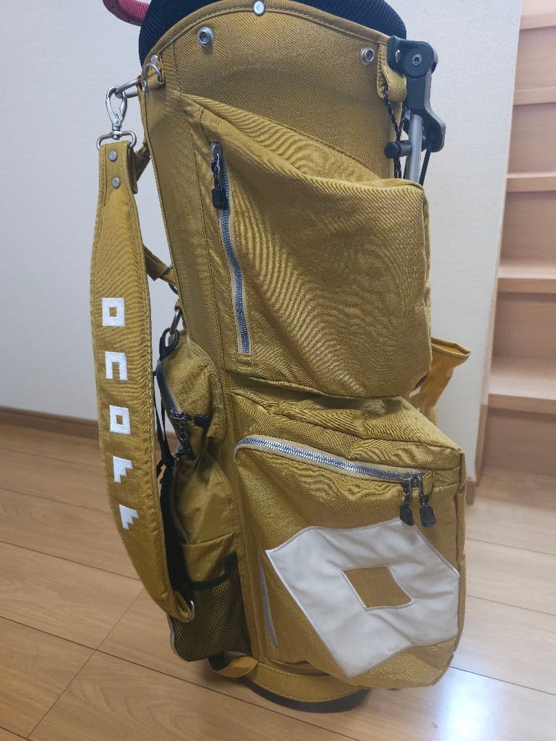 オノフ　スタンドキャディーバック　マスタード　６分割