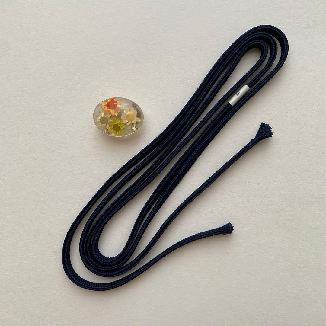 【浴衣6点セット】キモノマチ　浴衣　半幅帯　タグ付　二分紐　帯留め　下駄　バッグ