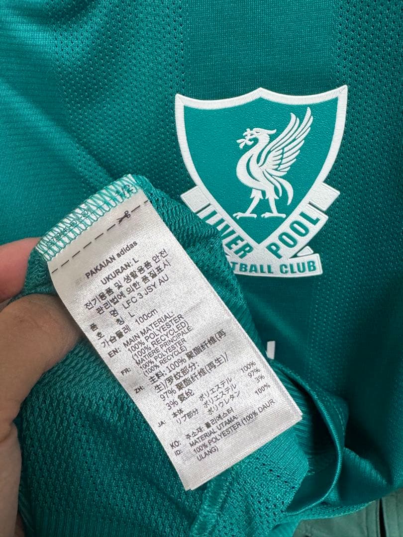 【正規品】リバプール 25/26 3rd オーセンティック ユニフォーム XL