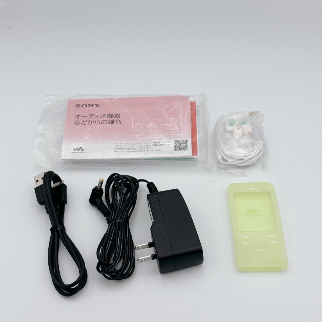 【美品】SONY WALKMAN NW-S14K 8GB グリーン