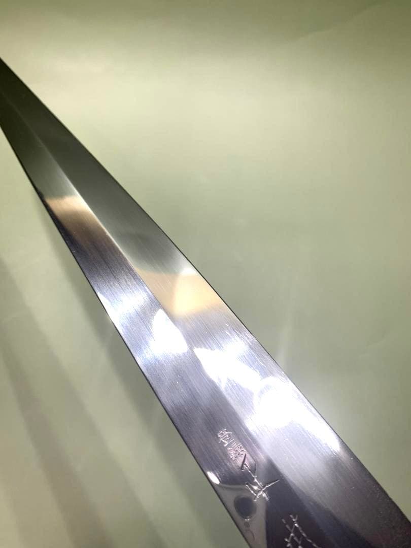 正本　柳刃包丁　秀　刃渡り27.5cm
