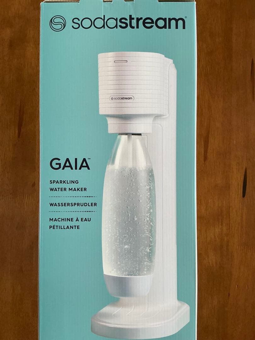 【値下げ】ソーダストリーム GAIAスターターキット 特別パッケージ ホワイト