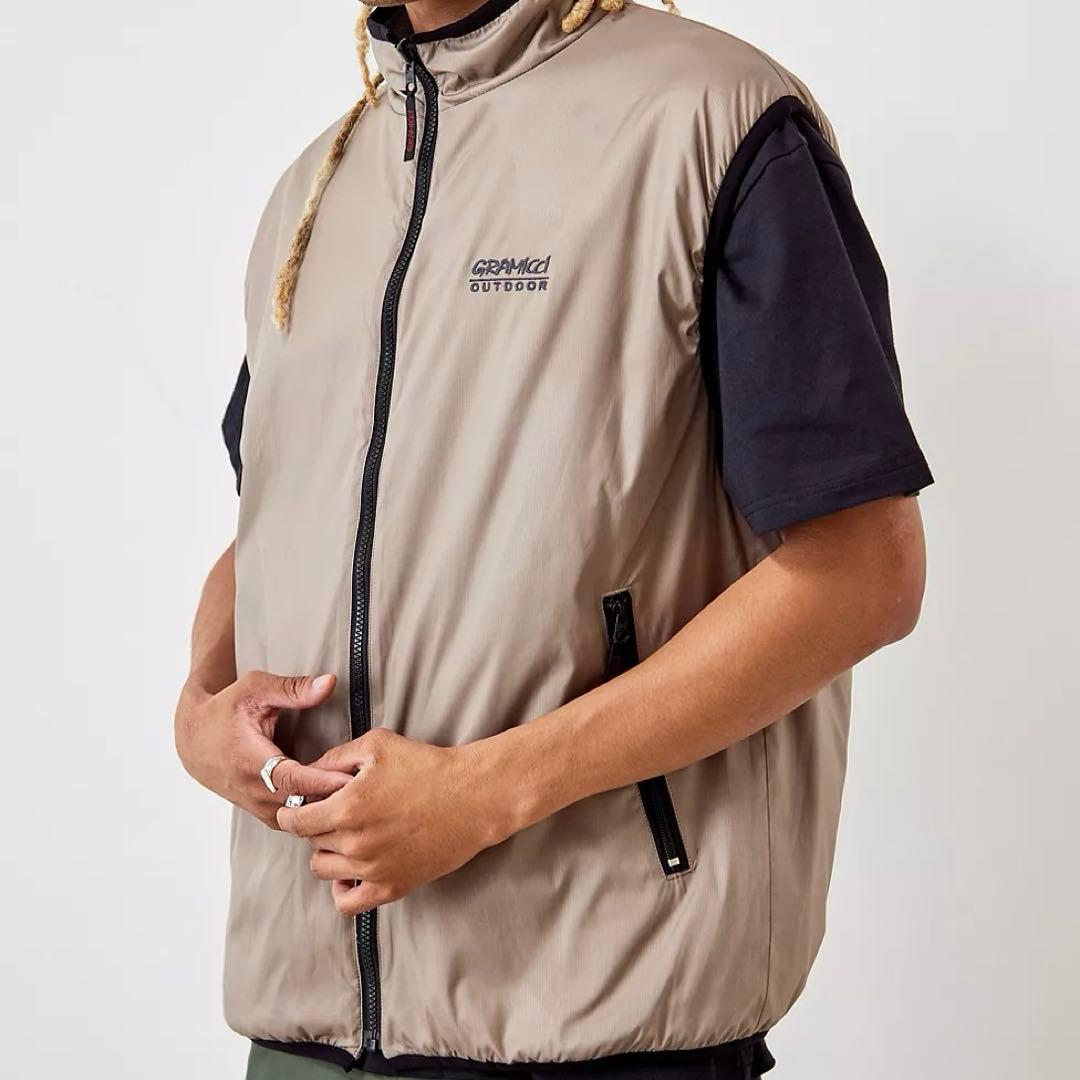 GRAMICCI ／グラミチ リバーシブル フリースベスト