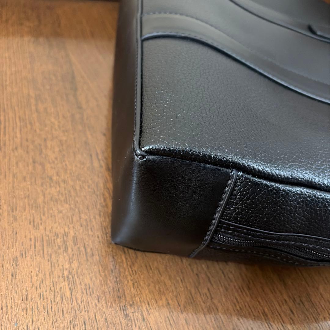Brooks Brothers 合皮ビジネスバッグ 黒