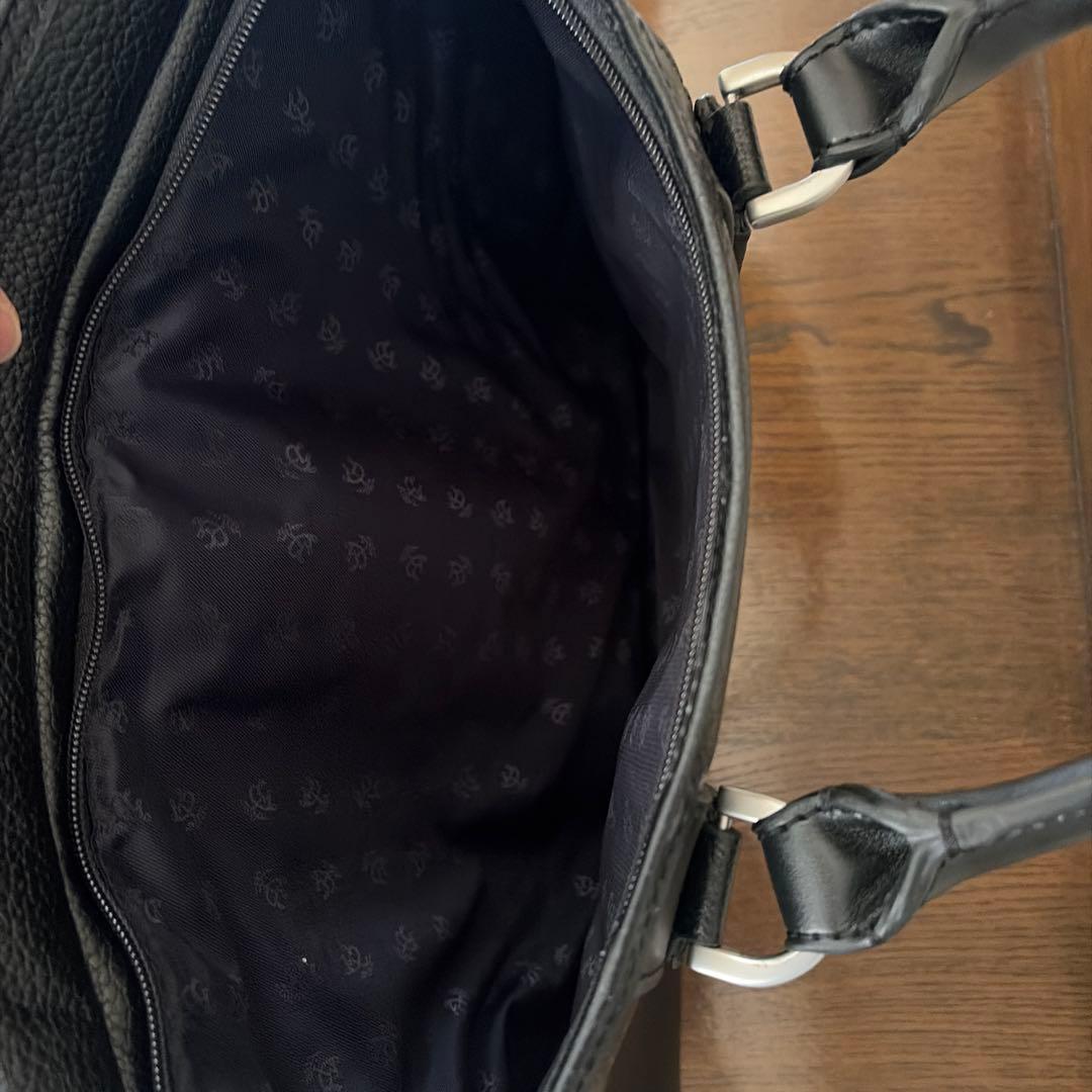 Brooks Brothers 合皮ビジネスバッグ 黒