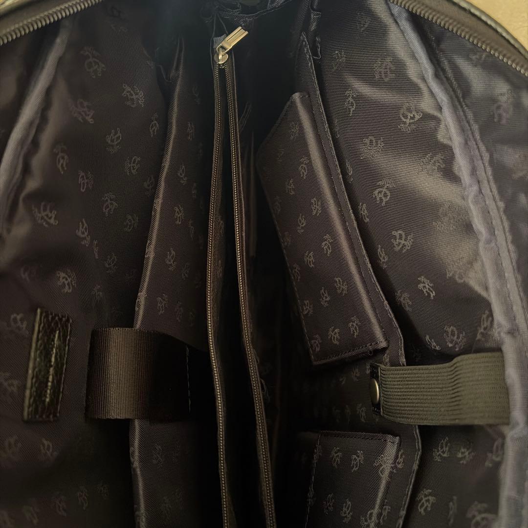 Brooks Brothers 合皮ビジネスバッグ 黒