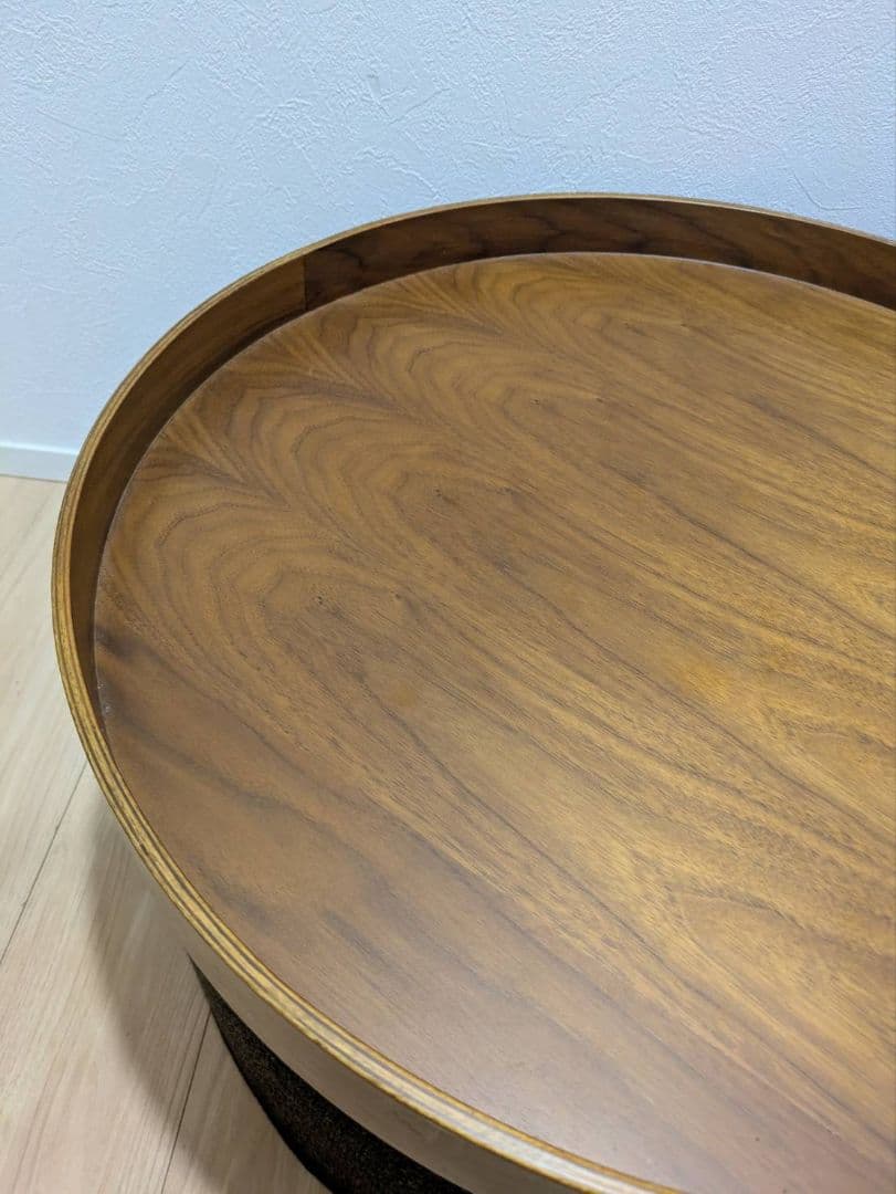 ACTUS/アクタス ドラムスパフ スツール ウォールナット サイドテーブル