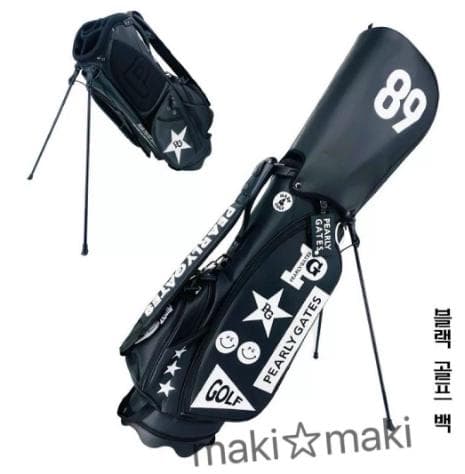 PEARLY GATES パーリーゲイツ スタンドバッグ ブラック