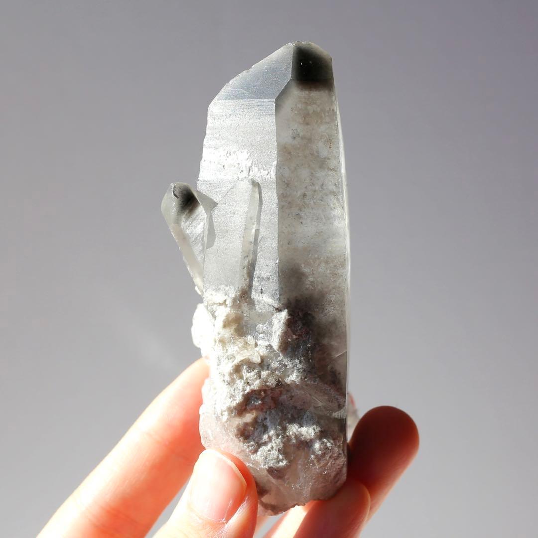 希少！ブラックファントムレムリアンシード 天然石 水晶 鉱物 一点物 クォーツ