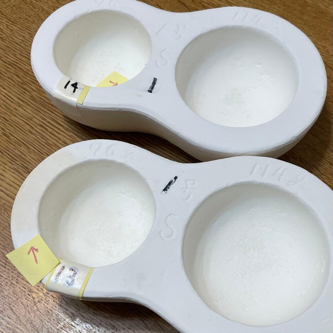 鏡餅型　石膏製　１号型　 kaz_gw3様ご確認用