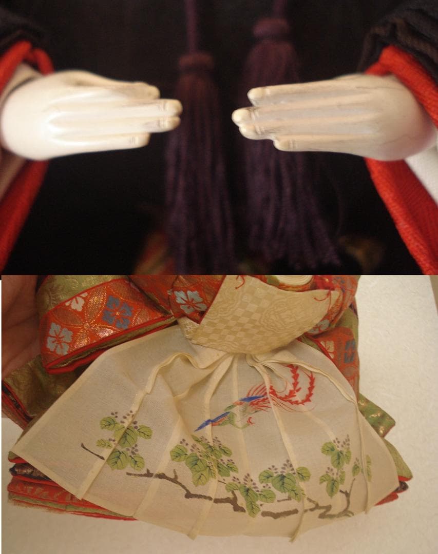 雛人形 昭和初期　親王飾り　ドール　レトロ　お雛様　アンティーク